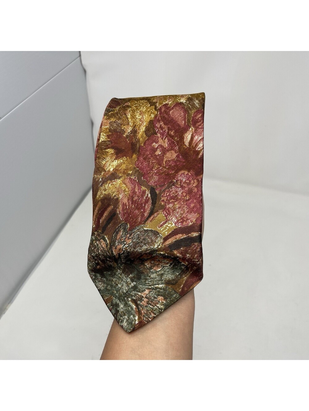 FENDI Roma Vintage Silk tie Made in Italy